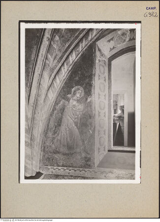 Vorderseite von Sopr. BAS NA [https://www.deutsche-digitale-bibliothek.de/content/lizenzen/rv-ez/] Christus, Verkündigung, Madonna und HeiligenVerkündigung - Engel, bh190668_recto. Foto.