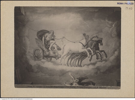 Vorderseite von Vatikan, Monumenti, Musei e Gallerie Pontificie? [https://www.deutsche-digitale-bibliothek.de/content/lizenzen/rv-ez/] Apoll auf dem Sonnenwagen und Chronos mit VeritasApoll auf dem Sonnenwagen - Apoll auf dem Sonnenwagen, bh190685_recto. Foto: Moscioni, Romualdo.