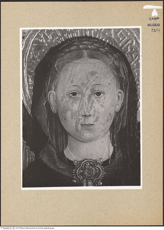 Vorderseite von Sopr. BAS NA [https://www.deutsche-digitale-bibliothek.de/content/lizenzen/rv-ez/] Retabel der Himmelfahrt Marias (Polittico dell'Assunzione)Himmelfahrt Marias - Detail (während der Restaurierung), bh191030_recto. Foto.