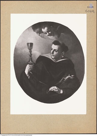 Vorderseite von Sopr. BAS NA [https://www.deutsche-digitale-bibliothek.de/content/lizenzen/rv-ez/] Der heilige Dominikus - Gesamtansicht, bh191433_recto. Foto.