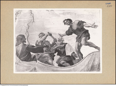 Vorderseite von Rigamonti [https://www.deutsche-digitale-bibliothek.de/content/lizenzen/rv-ez/] Die Geschichte von Petrus und ChristusDie Berufung der Apostel Petrus und Andreas - Detail, bh191444_recto. Foto: Rigamonti.