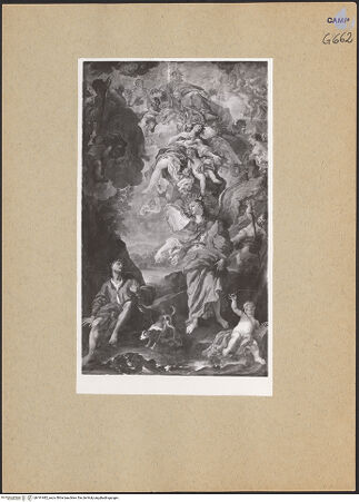 Vorderseite von Sopr. BAS NA [https://www.deutsche-digitale-bibliothek.de/content/lizenzen/rv-ez/] Tobias und der Erzengel Raphael unterwegs - Gesamtansicht, bh191482_recto. Foto.