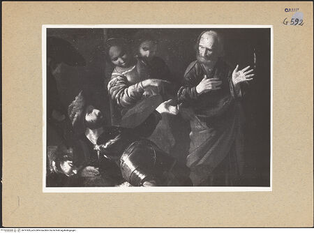 Vorderseite von Sopr. BAS NA [https://www.deutsche-digitale-bibliothek.de/content/lizenzen/rv-ez/] Verleugnung des Petrus - Detail, bh191839_recto. Foto.