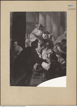 Vorderseite von Sopr. BAS NA [https://www.deutsche-digitale-bibliothek.de/content/lizenzen/rv-ez/] Apotheose des heiligen Thomas von Aquin - Detail, bh191842_recto. Foto.