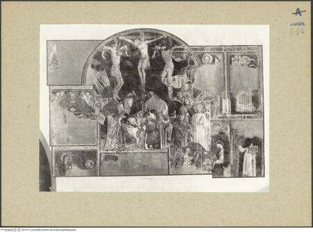 Vorderseite von Tacchini, G., Città di Castello [https://www.deutsche-digitale-bibliothek.de/content/lizenzen/rv-ez/] Szenen aus dem Neuen Testament und Heilige - Gesamtansicht, bh192115_recto. Foto.