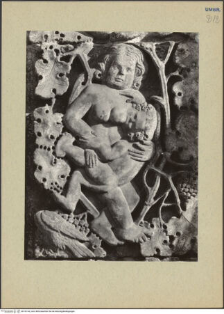 Vorderseite von Tacchini [https://www.deutsche-digitale-bibliothek.de/content/lizenzen/rv-fz/] Kain und AbelEva säugt Abel - , bh192143_recto. Foto.