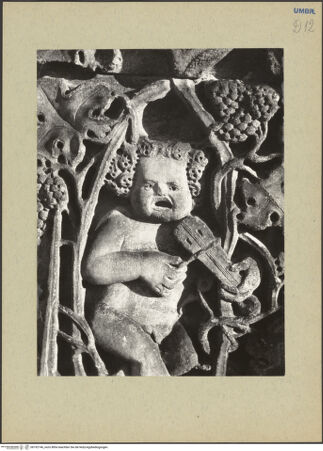 Vorderseite von Tacchini [https://www.deutsche-digitale-bibliothek.de/content/lizenzen/rv-ez/] Musizierende PuttiGeigender Putto - , bh192146_recto. Foto.