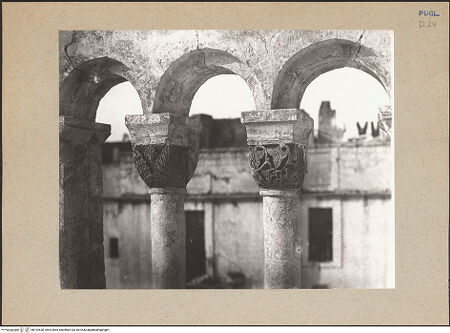 Vorderseite von Sopr. BAS BA [https://www.deutsche-digitale-bibliothek.de/content/lizenzen/rv-ez/] Kapitelle der GalerienKapitelle der Nordgalerie - Kapitelle des Triforiums 7 (nach dem Brand von 1911), bh192620_recto. Foto.