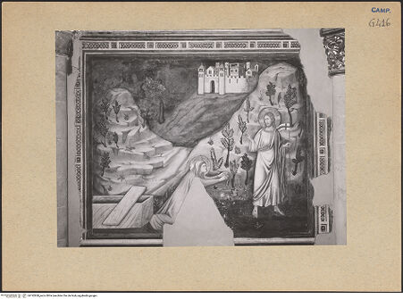 Vorderseite von ICCD [https://www.deutsche-digitale-bibliothek.de/content/lizenzen/rv-ez/] Szenen aus dem Leben der Maria MagdalenaNoli me tangere - Gesamtansicht, bh192858_recto. Foto.