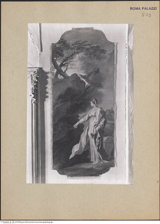 Vorderseite von GFN [https://www.deutsche-digitale-bibliothek.de/content/lizenzen/rv-ez/] Die Selige Margherita Colonna vertreibt die Dämonen - , bh192926_recto. Foto.