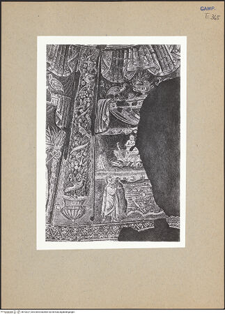 Vorderseite von ICCD [https://www.deutsche-digitale-bibliothek.de/content/lizenzen/rv-ez/] Szenen aus dem Leben Christi, Apostel und EvangelistensymboleSzenen aus dem Leben Christi: der wunderbare Fischzug oder die Navicella - Gesamtansicht, bh193327_recto. Foto.