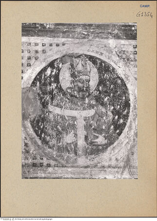 Vorderseite von ICCD [https://www.deutsche-digitale-bibliothek.de/content/lizenzen/rv-ez/] Szenen aus dem Leben des heiligen MartinHeiligen und Madonna - Heiliger Nikolaus, bh193346_recto. Foto.