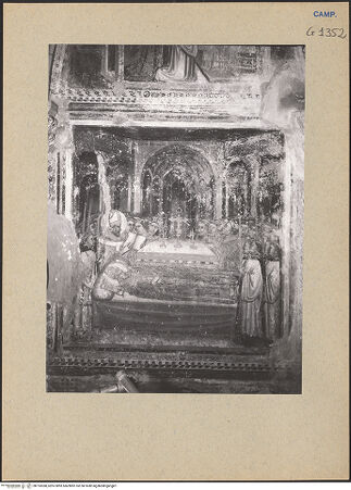 Vorderseite von ICCD [https://www.deutsche-digitale-bibliothek.de/content/lizenzen/rv-ez/] Szenen aus dem Leben des heiligen MartinExequien des heiligen Martin - Gesamtansicht, bh193368_recto. Foto.