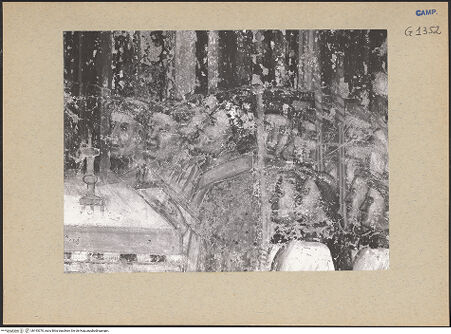 Vorderseite von ICCD [https://www.deutsche-digitale-bibliothek.de/content/lizenzen/rv-ez/] Szenen aus dem Leben des heiligen MartinExequien des heiligen Martin - Detail: Geistliche, bh193370_recto. Foto.