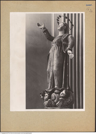 Vorderseite von Hutzel, Max [https://www.deutsche-digitale-bibliothek.de/content/lizenzen/rv-ez/] Mariä Himmelfahrt - Profil, bh194342_recto. Foto: Hutzel, Max.