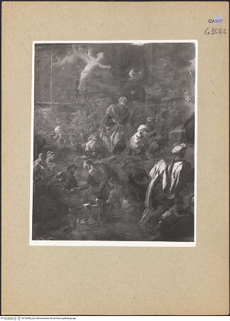 Vorderseite von Sopr. BAS NA [https://www.deutsche-digitale-bibliothek.de/content/lizenzen/rv-ez/] Die Bergpredigt Christi - Detail, linke Seite, bh194599_recto. Foto.