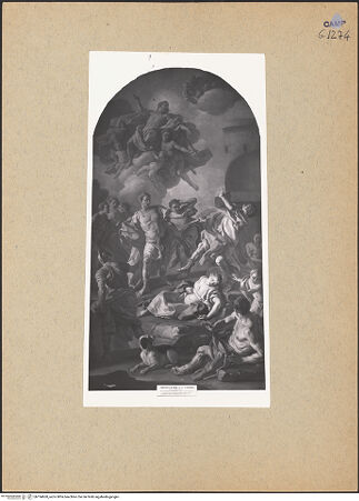 Vorderseite von Sopr. BAS NA [https://www.deutsche-digitale-bibliothek.de/content/lizenzen/rv-ez/] Martyrium der heiligen Barbara - Gesamtansicht, bh194660_recto. Foto.