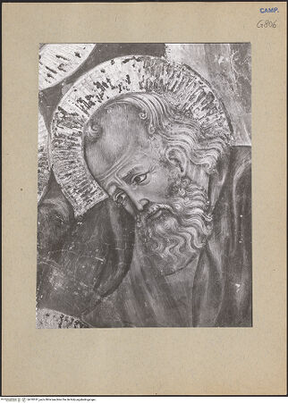 Vorderseite von ICCD [https://www.deutsche-digitale-bibliothek.de/content/lizenzen/rv-ez/] Marientod - Detail, Apostel, bh195181_recto. Foto.