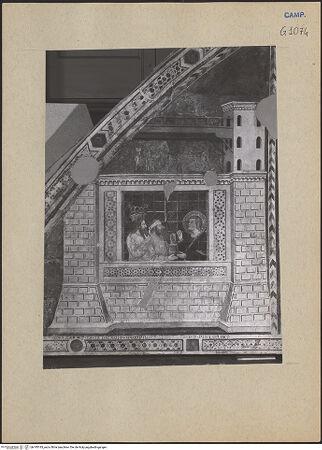 Vorderseite von Gabinetto Fotografico Nazionale [https://www.deutsche-digitale-bibliothek.de/content/lizenzen/rv-ez/] Geschichten von Joseph, Moses und SamsonJoseph im Gefängnis deutet den Traum des Mundschenks und den Traum des Bäckers - Detail, bh195193_recto. Foto.