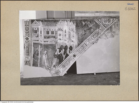 Vorderseite von ICCD [https://www.deutsche-digitale-bibliothek.de/content/lizenzen/rv-ez/] Die sieben Sakramente und der Triumph der KircheSakrament der Beichte - Gesamtansicht (während der Restaurierung), bh195201_recto. Foto.