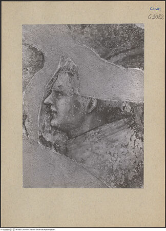 Vorderseite von Gabinetto Fotografico Nazionale [https://www.deutsche-digitale-bibliothek.de/content/lizenzen/rv-ez/] Geschichten von San LadislaoKrönung des Heiligen Ladislaus. Schlacht gegen den Kumanen - Detail der Krönung des Heiligen Ladislaus, bh195231_recto. Foto.