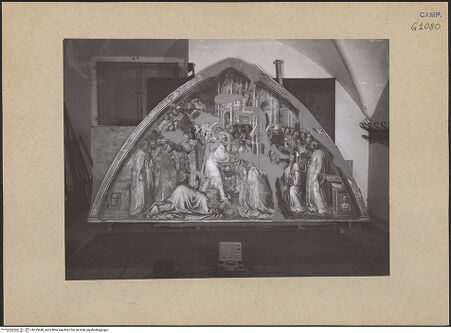 Vorderseite von Gabinetto Fotografico Nazionale [https://www.deutsche-digitale-bibliothek.de/content/lizenzen/rv-ez/] Geschichten von San LadislaoKrönung des Heiligen Ladislaus. Schlacht gegen den Kumanen - Krönung des Heiligen Ladislaus, bh195240_recto. Foto.