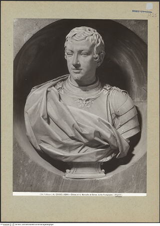 Vorderseite von Alinari [https://www.deutsche-digitale-bibliothek.de/content/lizenzen/rv-ez/] Büsten der Familie FrangipaneBüste des Lelio Frangipane - , bh195921_recto. Foto.