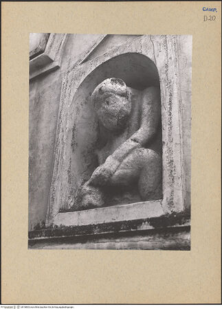 Vorderseite von Bibliotheca Hertziana [https://www.deutsche-digitale-bibliothek.de/content/lizenzen/rv-fz/] "Il Marzio" (Grabrelief) - Seitenansicht, bh196803_recto. Foto: Lehmann-Brockhaus, Otto.