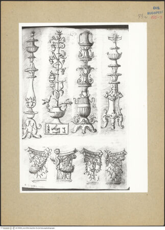 Vorderseite von Biblioteca Comunale [https://www.deutsche-digitale-bibliothek.de/content/lizenzen/rv-ez/] Codex ZichyOrnamente - , bh198383_recto. Foto.