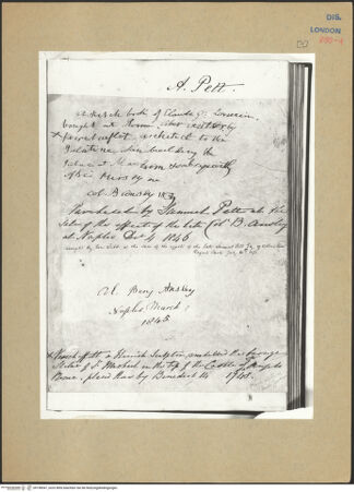 Vorderseite von bh198547_recto