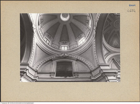 Vorderseite von Bösel, Richard [https://www.deutsche-digitale-bibliothek.de/content/lizenzen/rv-fz/] San Giorgio Maggiore - Blick in der Mittelkuppel nach links, bh199908_recto. Foto: Bösel, Richard.