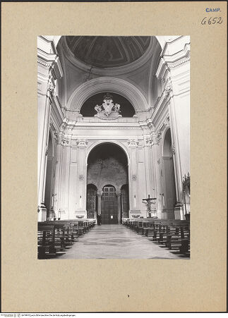 Vorderseite von Bösel, Richard [https://www.deutsche-digitale-bibliothek.de/content/lizenzen/rv-fz/] San Giorgio Maggiore - Blick zur früchristlichen Apsis, bh199913_recto. Foto: Bösel, Richard.