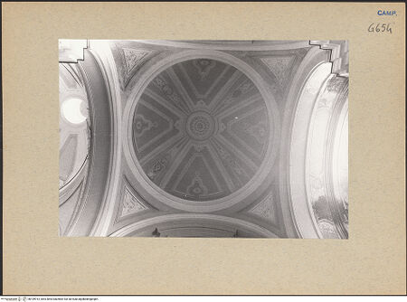 Vorderseite von Bösel, Richard [https://www.deutsche-digitale-bibliothek.de/content/lizenzen/rv-fz/] San Giorgio Maggiore - Blick in der dritten Kuppel, bh199914_recto. Foto: Bösel, Richard.