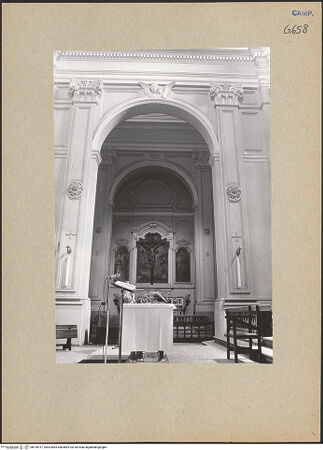 Vorderseite von Bösel, Richard [https://www.deutsche-digitale-bibliothek.de/content/lizenzen/rv-fz/] San Giorgio MaggioreDritte Kapelle links - Innenansicht, bh199917_recto. Foto: Bösel, Richard.