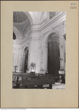 Vorderseite von Bösel, Richard [https://www.deutsche-digitale-bibliothek.de/content/lizenzen/rv-fz/] San Giorgio Maggiore - Seitenansicht vom Presbyterium zum linken Seitenschiff, bh199920_recto. Foto: Bösel, Richard.