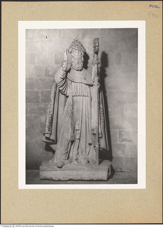 Vorderseite von Guido, Giovanni, Lecce [https://www.deutsche-digitale-bibliothek.de/content/lizenzen/rv-ez/] Der heilige Nikolaus - Gesamtansicht, bh200091_recto. Foto: Guido, Giovanni.