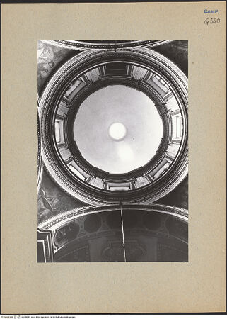 Vorderseite von Bösel, Richard [https://www.deutsche-digitale-bibliothek.de/content/lizenzen/rv-fz/] San Domenico Soriano - Kuppel, bh200318_recto. Foto: Bösel, Richard.