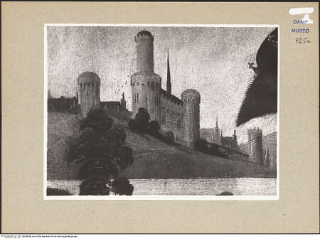 Vorderseite von Sopr. BAS NA [https://www.deutsche-digitale-bibliothek.de/content/lizenzen/rv-ez/] Die Anbetung durch die Heiligen Drei Könige; VerkündigungDie Anbetung durch die Heiligen Drei Könige; verso: Verkündigung (Maria) - Detail (während der Restaurierung), bh200596_recto. Foto.