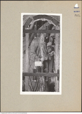 Vorderseite von Sopr. BAS NA [https://www.deutsche-digitale-bibliothek.de/content/lizenzen/rv-ez/] Die Anbetung durch die Heiligen Drei Könige; VerkündigungDie Anbetung durch die Heiligen Drei Könige; verso: Verkündigung (Engel) - Rückseite (Verkündigung: Engel), bh200602_recto. Foto.