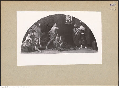 Vorderseite von Sopr. BAS NA [https://www.deutsche-digitale-bibliothek.de/content/lizenzen/rv-ez/] Die Enthauptung Johannes des Täufers - Gesamtansicht, bh201182_recto. Foto.