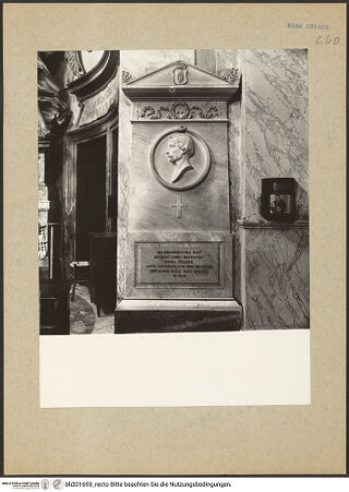 Vorderseite von Sopr.Mon.Laz. [https://www.deutsche-digitale-bibliothek.de/content/lizenzen/rv-ez/] Grabmal des Arthur Mostowski (+1852) - , bh201693_recto. Foto.