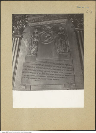 Vorderseite von Sopr. Mon. Laz. [https://www.deutsche-digitale-bibliothek.de/content/lizenzen/rv-ez/] Grabmal des Domenico Morichini - , bh201867_recto. Foto.