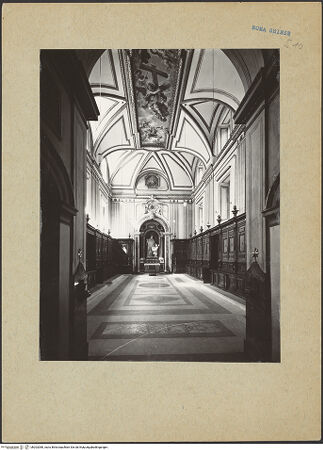 Vorderseite von Sopr. Mon. Laz. [https://www.deutsche-digitale-bibliothek.de/content/lizenzen/rv-ez/] Santa Maria in Vallicella - , bh202080_recto. Foto.