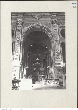 Vorderseite von Bösel, Richard [https://www.deutsche-digitale-bibliothek.de/content/lizenzen/rv-fz/] San Lorenzo MaggioreNordquerhaus - Detail, Kapelle des heiligen Antonius, bh202705_recto. Foto: Bösel, Richard.