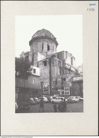 Vorderseite von Bösel, Richard [https://www.deutsche-digitale-bibliothek.de/content/lizenzen/rv-fz/] Santa Maria MaggioreWestfassade (linke Seite) - Teilansicht, bh202719_recto. Foto: Bösel, Richard.