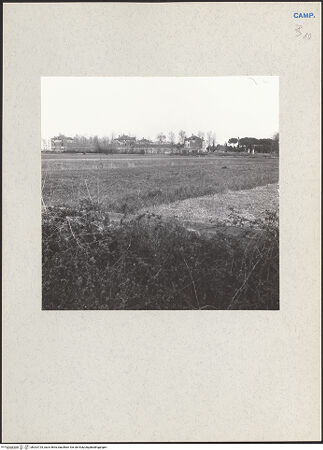 Vorderseite von Bibliotheca Hertziana [https://www.deutsche-digitale-bibliothek.de/content/lizenzen/rv-fz/] Tenuta di Carditello - Gesamtansicht, bh202725_recto. Foto: Lehmann-Brockhaus, Otto.