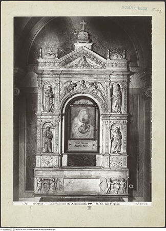 Vorderseite von Alinari [https://www.deutsche-digitale-bibliothek.de/content/lizenzen/rv-ez/] Ehemaliger Hochaltar - Gesamtansicht, bh202744_recto. Foto.