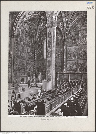 Vorderseite von Alinari [https://www.deutsche-digitale-bibliothek.de/content/lizenzen/rv-ez/] Santa ChiaraNonnenchor - Ansicht von Südwesten, bh202916_recto. Foto.