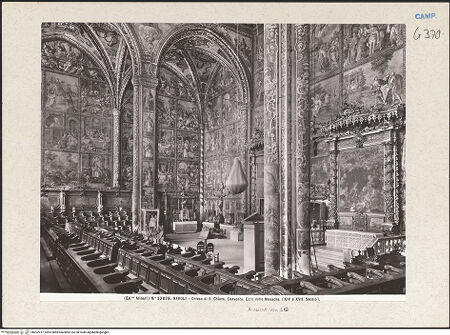 Vorderseite von Alinari [https://www.deutsche-digitale-bibliothek.de/content/lizenzen/rv-ez/] Santa ChiaraNonnenchor - Ansicht von Südosten, bh202917_recto. Foto.