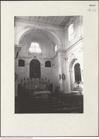 Vorderseite von Bibliotheca Hertziana [https://www.deutsche-digitale-bibliothek.de/content/lizenzen/rv-fz/] Chiesa della Concezione - Seitenansicht, bh202941_recto. Foto: Lehmann-Brockhaus, Otto.